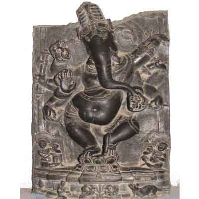 A dancing Ganesa from the Pala era